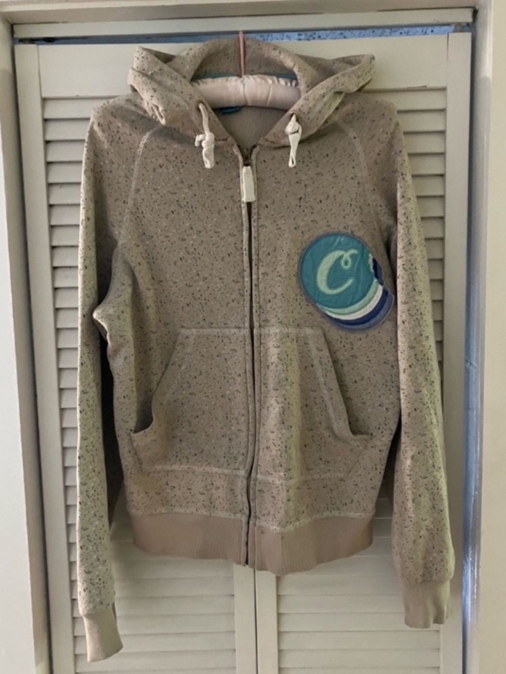 Cookies Bubble Print Graphic Hoodie Size Small